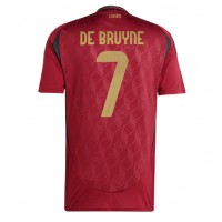 Belgien Kevin De Bruyne #7 Hemmatröja EM 2024 Korta ärmar